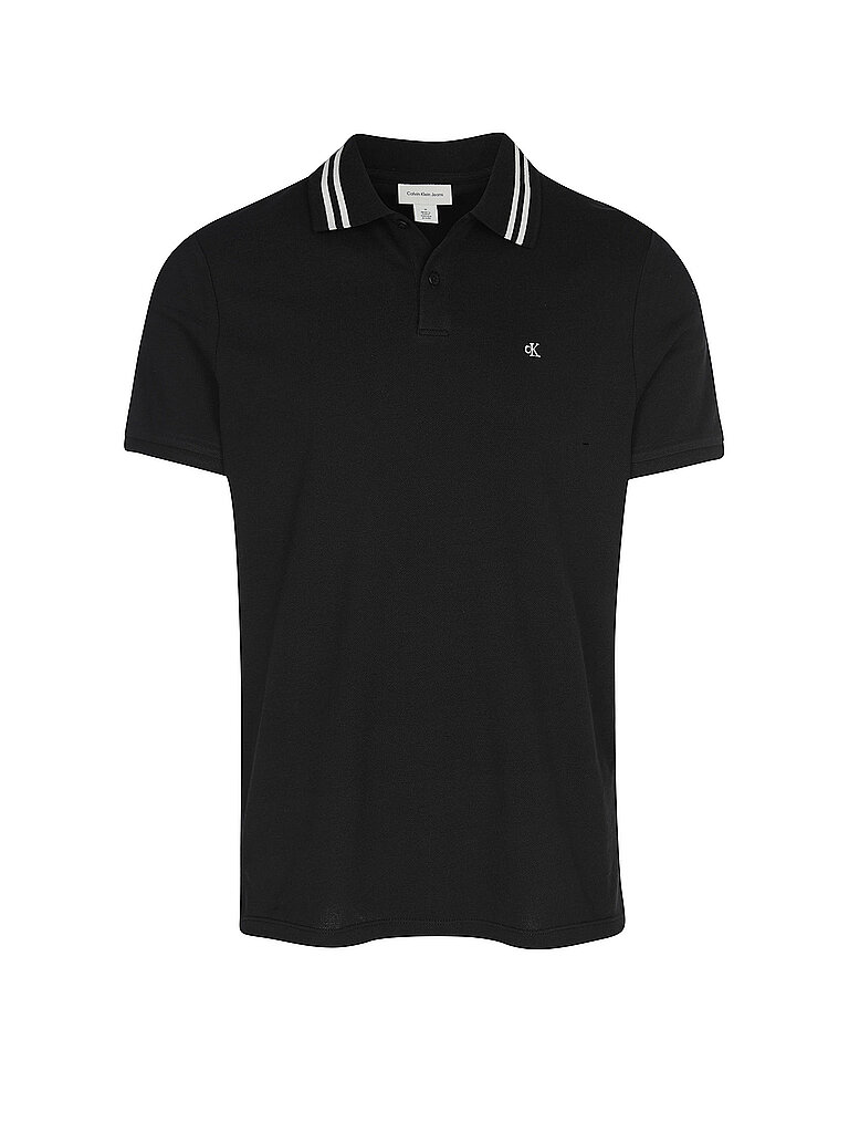 Calvin Klein Jeans Polo à Manches Courtes Lv04rc276g Black L Homme 3